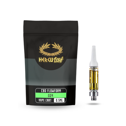 HercuLeaf 450mg GG4 CBD Vape Cartridge - 0.5ml